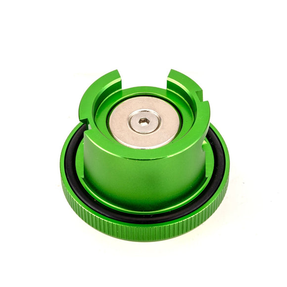 2019 - 2024 Dodge Ram 1500 2500 3500 Green 6061 Aluminum Magnetic Diesel Fuel Cap - WeiSen - 70501004