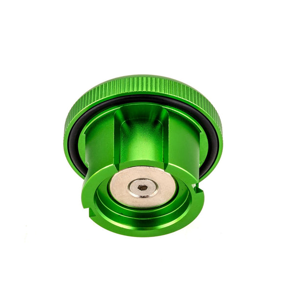 2019 - 2024 Dodge Ram 1500 2500 3500 Green 6061 Aluminum Magnetic Diesel Fuel Cap - WeiSen - 70501004