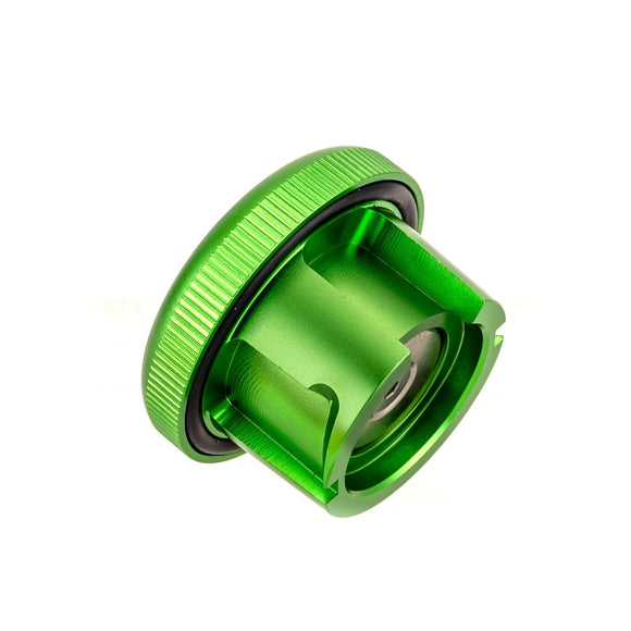 2019 - 2024 Dodge Ram 1500 2500 3500 Green 6061 Aluminum Magnetic Diesel Fuel Cap - WeiSen - 70501004