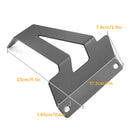 2019-2024 Dodge RAM 1500 Bumper 22" Straight Light Bar Mounting Brackets - WeiSen - ZT249
