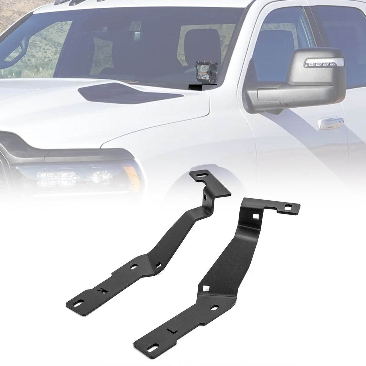 For RAM 1500/2500/3500 Light Mount (Dodge RAM) | Weisen For RAM 1500/2500/3500 Light Mount (Dodge RAM) | Weisen