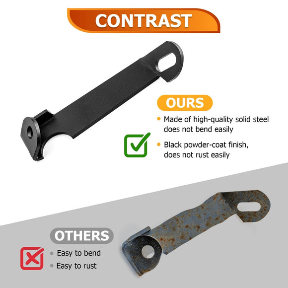 2019 - 2024 Dodge Ram 2500/3500 Hood Hinge 3" White & Amber Strobe LED Ditch Light Pod Kit - WeiSen - 70104041+70201007