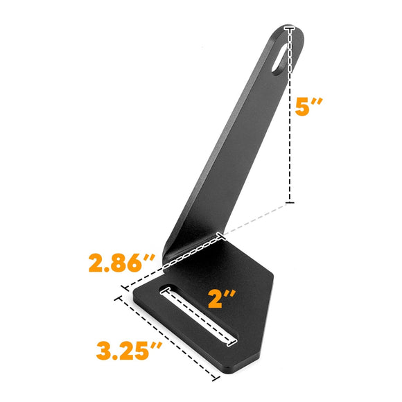 2019 - 2024 Honda Talon 1000R 1000X Roof 42" Straight LED Light Bar Mount Brackets - WeiSen - 80101026
