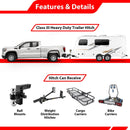2019 - 2025 Chevrolet Silverado 1500 / GMC Sierra 1500 Heavy - Duty Steel Class 3 Trailer Hitch 2" Receiver - WeiSen - 70108031