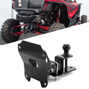 2019 - 2025 Honda Talon 1000R 1000X 1000 - 4 UTV Rear Receiver Hitch Kit w/ 2 - Inch Trailer Hitch 3 - in - 1 Ball Mount 5/8" Lock Pin Tightener - WeiSen - 8010701103