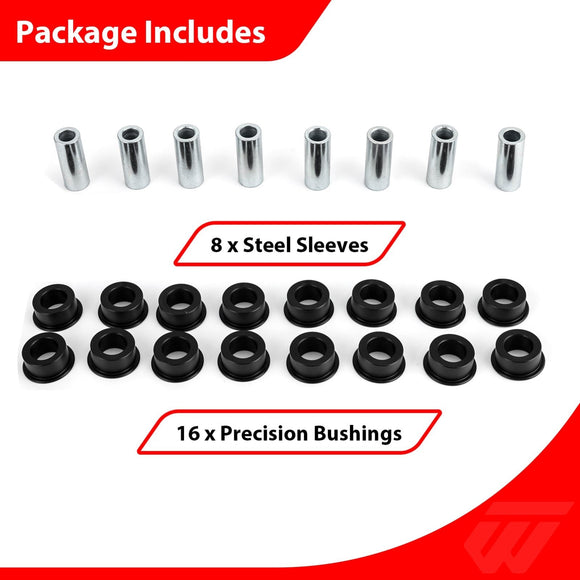 2019 - 2025 Honda Talon 1000R/1000X Heavy Duty UHMW UTV A - Arm Bushing Kit Replacement - WeiSen - 80405013