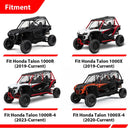 2019 - 2025 Honda Talon 1000R/1000X Heavy Duty UHMW UTV A - Arm Bushing Kit Replacement - WeiSen - 80405013