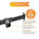 2019 - 2025 Subaru Ascent Heavy - Duty Steel Class 3 Trailer Hitch 2" Receiver - WeiSen - 70108018