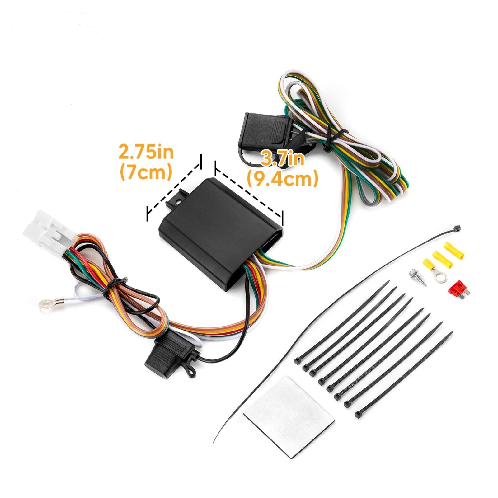 2019 - 2025 Subaru Forester Class 3 Trailer Hitch 2" Receiver & Plug&Play 4 - Pin Trailer Wiring Harness - WeiSen - 70108020+70206006