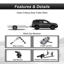 2019 - 2025 Subaru Forester Class 3 Trailer Hitch 2" Receiver & Plug&Play 4 - Pin Trailer Wiring Harness - WeiSen - 70108020+70206006