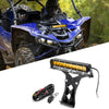 2019-2025 Yamaha YXZ UTV Hood 12" Single-row Straight Light Bar Kit - WeiSen - 8011200302