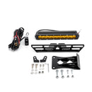 2019-2025 Yamaha YXZ UTV Hood 12" Single-row Straight Light Bar Kit - WeiSen - 8011200302