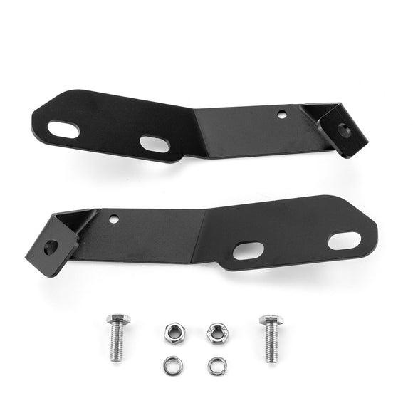 2019 - 2024 5th Gen Toyota RAV4 Heavy Duty Steel Hood LED Work Light Mount Bracket - WeiSen - 70104045