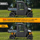 2019+ CFMoto UForce 1000 & 1000 XL Heavy Duty Steel No Drill Front & Rear 2" Full Suspension Lift Kit - WeiSen - 80401083