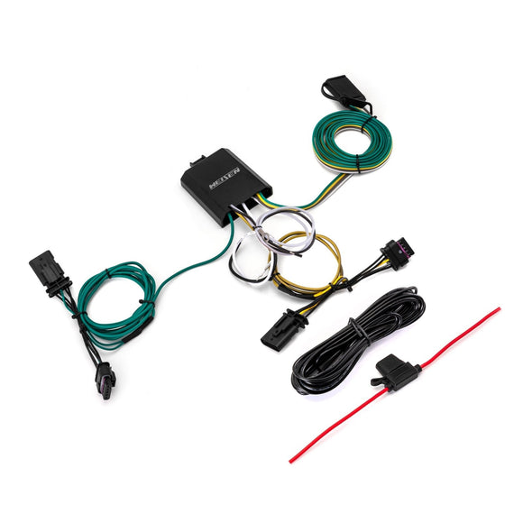 2020 - 2023 Tesla Model 3 No Drill Class 3 Trailer Hitch 2" Receiver & Plug&Play 4 - Pin Trailer Wiring Harness - WeiSen - 70108011+70206077