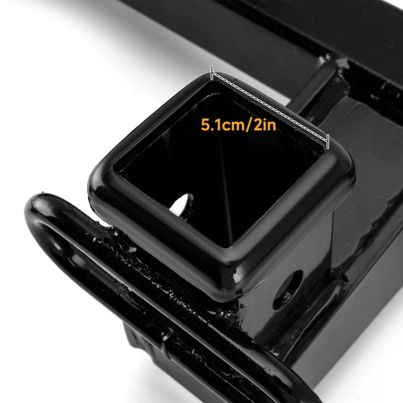 2020 - 2023 Tesla Model 3 No Drill Class 3 Trailer Hitch 2" Receiver & Plug&Play 4 - Pin Trailer Wiring Harness - WeiSen - 70108011+70206077