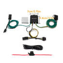 2020 - 2023 Tesla Model 3 No Drill Class 3 Trailer Hitch 2" Receiver & Plug&Play 4 - Pin Trailer Wiring Harness - WeiSen - 70108011+70206077