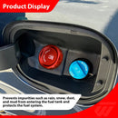 2020 - 2024 Chevrolet Silverado 1500 / GMC Sierra 1500 Anodized Red 6061 Aluminum Magnetic Diesel Fuel Cap - WeiSen - 70501019
