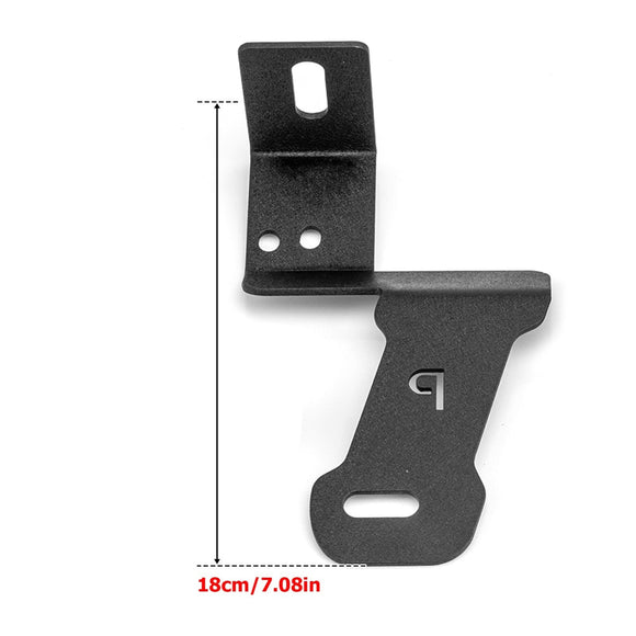 2020 - 2024 Chevy Silverado GMC Sierra 1500 2500 3500 Hood Hinge LED Ditch Light Bracket - WeiSen - 70104074