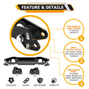 2020 - 2024 Honda Talon 1000X/1000X - 4 Heavy Duty Steel Front & Rear 2.5" Suspension Lift Kit - WeiSen - 80401090