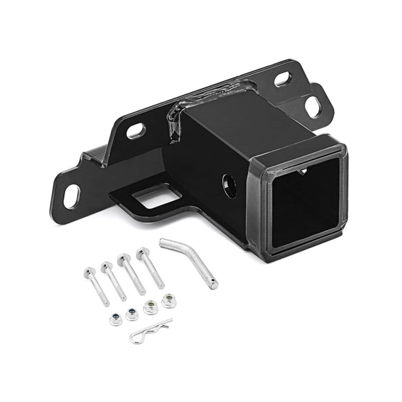 2020 - 2024 Kawasaki Teryx KRX 1000 Heavy - Duty Steel Rear Trailer Hitch & Shackle Hitch Receiver Kit - WeiSen - 80107003+70304017