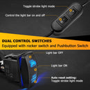 2020 - 2024 Polaris RZR Pro XP Turbo R UTV Rear Multi - Function 30" LED Chase Strobe Light Bar Kit - WeiSen - 80104008+80208001