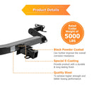 2020 - 2025 Hyundai Palisade Heavy - Duty Steel Class 3 Trailer Hitch 2" Receiver - WeiSen - 70108019