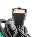 2020 - 2025 Jeep Wrangler JL & Gladiator Models Plug & Play Connector Towed - Vehicle RV Trailer Wiring Harness - WeiSen - 70206083