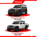 2020 - 2025 Jeep Wrangler JL & Gladiator Models Plug & Play Connector Towed - Vehicle RV Trailer Wiring Harness - WeiSen - 70206083