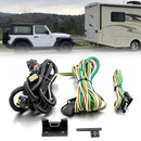 2020 - 2025 Jeep Wrangler JL & Gladiator Models Plug & Play Connector Towed - Vehicle RV Trailer Wiring Harness - WeiSen - 70206083
