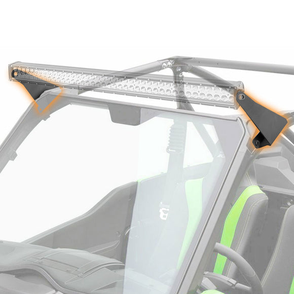 2020 - 2025 Kawasaki Teryx KRX 1000 Roof 42" Curved Light Bar Mounting Brackets - WeiSen - 80101025