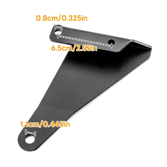 2020 - 2025 Kawasaki Teryx KRX 1000 Roof 42" Curved Light Bar Mounting Brackets - WeiSen - 80101025