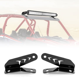 2020 - 2025 Polaris RZR Pro XP/ Turbo R/ Pro S Heavy Duty Steel Roof 30" Light Bar Mount Bracket - WeiSen - 80101035