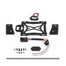 2020 - 2025 Polaris RZR Pro XP/Turbo R/Pro R/Pro S Heavy - Duty Steel License Plate Holder w/ Integrated LED Light & Tail Light Harness - WeiSen - 80203011