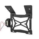 2020 - 2025 Polaris RZR Pro XP/Turbo R/Pro R/Pro S Heavy - Duty Steel License Plate Holder w/ Integrated LED Light & Tail Light Harness - WeiSen - 80203011