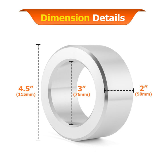2020 - 2025 Polaris RZR PRO XP/XP 4 Aluminum Suspension Shock 3" Full Lift Spacer - WeiSen - 80401071
