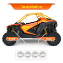 2020 - 2025 Polaris RZR PRO XP/XP 4 Aluminum Suspension Shock 3" Full Lift Spacer - WeiSen - 80401071