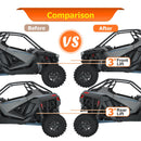 2020 - 2025 Polaris RZR PRO XP/XP 4 Aluminum Suspension Shock 3" Full Lift Spacer - WeiSen - 80401071