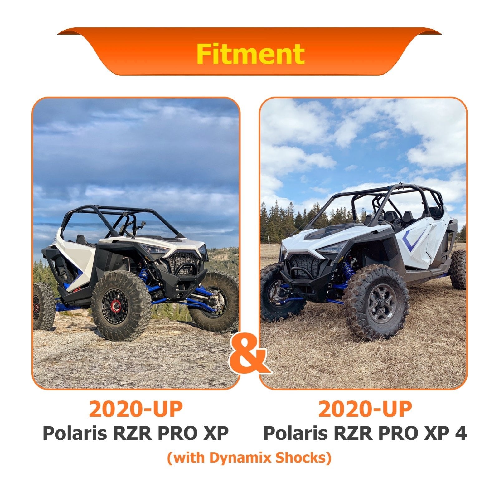 2020-2025 Polaris RZR PRO XP/XP 4 Aluminum Suspension Shock 3