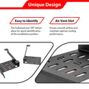 2020 - 2025 Silverado 1500 Front Bumper Grille Light Bar Mounting Bracket (for 30" Straight Light Bar) - WeiSen - 70103015