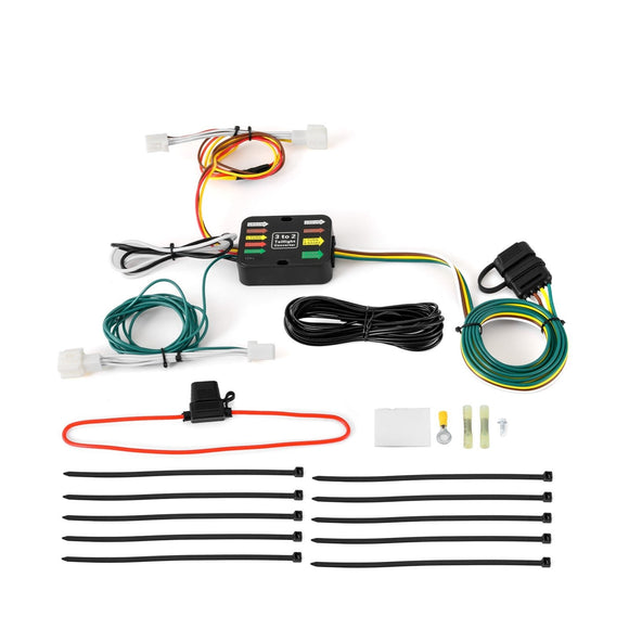 2020-2026 Mitsubishi Outlander Sport RVR Plug & Play, 4-Way Flat Trailer Wiring Harness Kit - WeiSen - 70206098