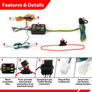 2020-2026 Mitsubishi Outlander Sport RVR Plug & Play, 4-Way Flat Trailer Wiring Harness Kit - WeiSen - 70206098
