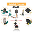 2020+ 6th Gen Ford Explorer Plug & Play 4 - Pin Trailer Wiring Harness - WeiSen - 70206038