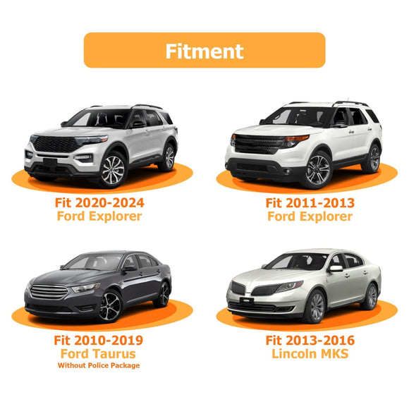 2020+ 6th Gen Ford Explorer Plug & Play 4 - Pin Trailer Wiring Harness - WeiSen - 70206038