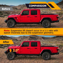 2020+ Jeep Gladiator JT 4WD Heavy Duty Steel Front 2.5" Leveling Lift Kit - WeiSen - 70401043