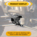 2020+ Polaris RZR PRO XP Heavy - Duty Steel Rear Adjustable Trailer Hitch Ball Mount Receiver Kit - WeiSen - 80107009+70304025