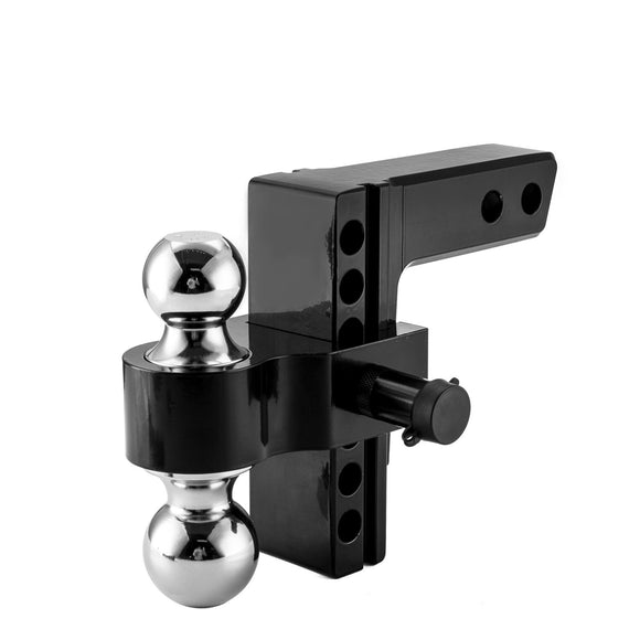 2020+ Polaris RZR PRO XP Heavy - Duty Steel Rear Adjustable Trailer Hitch Ball Mount Receiver Kit - WeiSen - 80107009+70304025