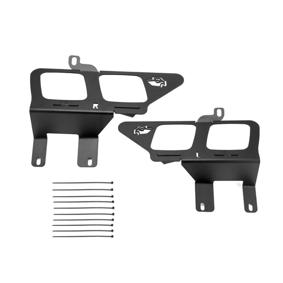 2021 - 2023 Ford F - 150 9th Gen Heavy Duty Steel Front Bumper Fog Light Bracket Mounting - WeiSen - 70102063