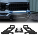 2021 - 2023 Ford F - 150 9th Gen Steel Bumper Light Bar Mounting Bracket for 30 - 35" Stright Light Bar / Work Lights - WeiSen - 70102062
