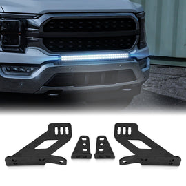 2021 - 2023 Ford F - 150 9th Gen Steel Bumper Light Bar Mounting Bracket for 30 - 35" Stright Light Bar / Work Lights - WeiSen - 70102062